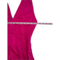 Banana Republic NWT Pink Satin Halter Maxi Dress Size 0P