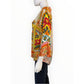 Lior Paris Patchwork Floral Paisley Blouse Size S