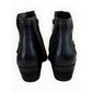 BORN NWOT Black Leather Royce Bootie Size 7