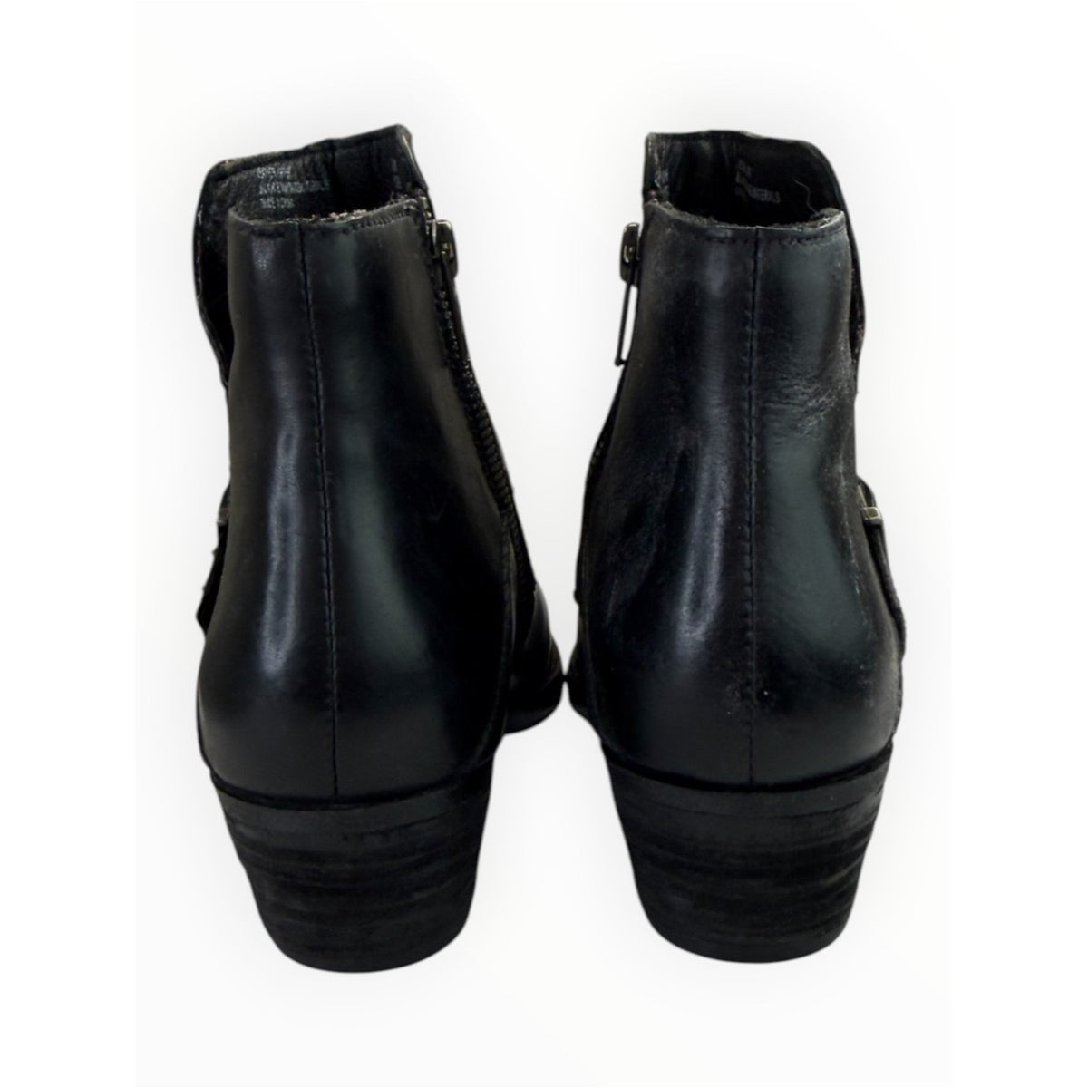 BORN NWOT Black Leather Royce Bootie Size 7