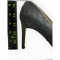 WHBM Gray Suede Pointy Toe Stiletto Size 7