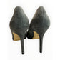 WHBM Gray Suede Pointy Toe Stiletto Size 7