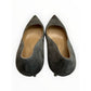 WHBM Gray Suede Pointy Toe Stiletto Size 7