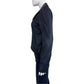 Joie Dark Navy Caldine Lambskin Leather Biker Jacket Size L