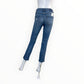 AMO Denim BABE Dive Bar Destroyed Jeans High Rise Size 26