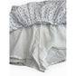 Cake for Dinner Blue Embroidered Tiered Mini Skort Size XS
