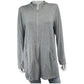 EILEEN FISHER Gray Knit Casual Jacket Size M