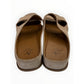 AQAUTALIA Tan Suede Abbey Weatherproof Slide Sandals Size 8.5
