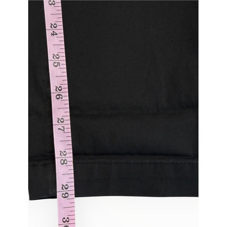 Vince. Black Cotton Tailored Ankle Pants Size 4