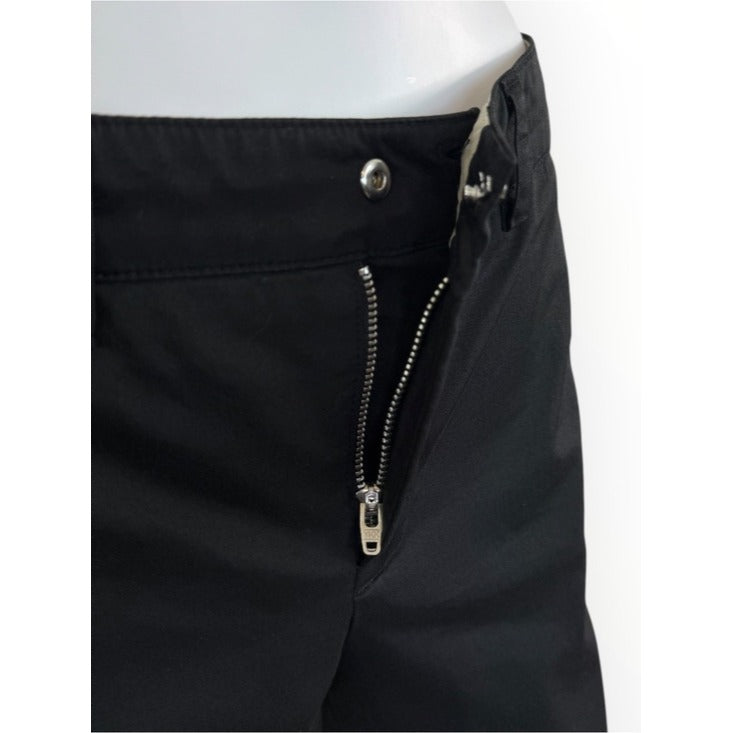 Vince. Black Cotton Tailored Ankle Pants Size 4