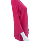 LISETTTE NWT Pink Knit Tunic Top Size L