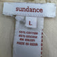 sundance Yellow Embroidered Blouse Size L