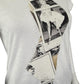 Michael Stars White Graphic Tee Size O/S