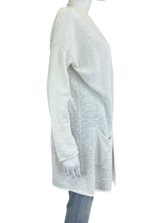 EILEEN FISHER White Duster Size XS