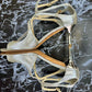 JIMMY CHOO Metallic Silver LANCE Heels Size 38.5