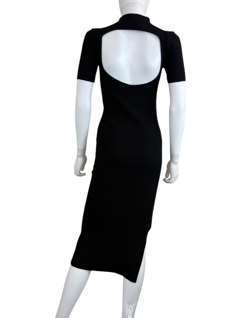 Paola Bernardi Black Bolero Style Sweater Dress Size S