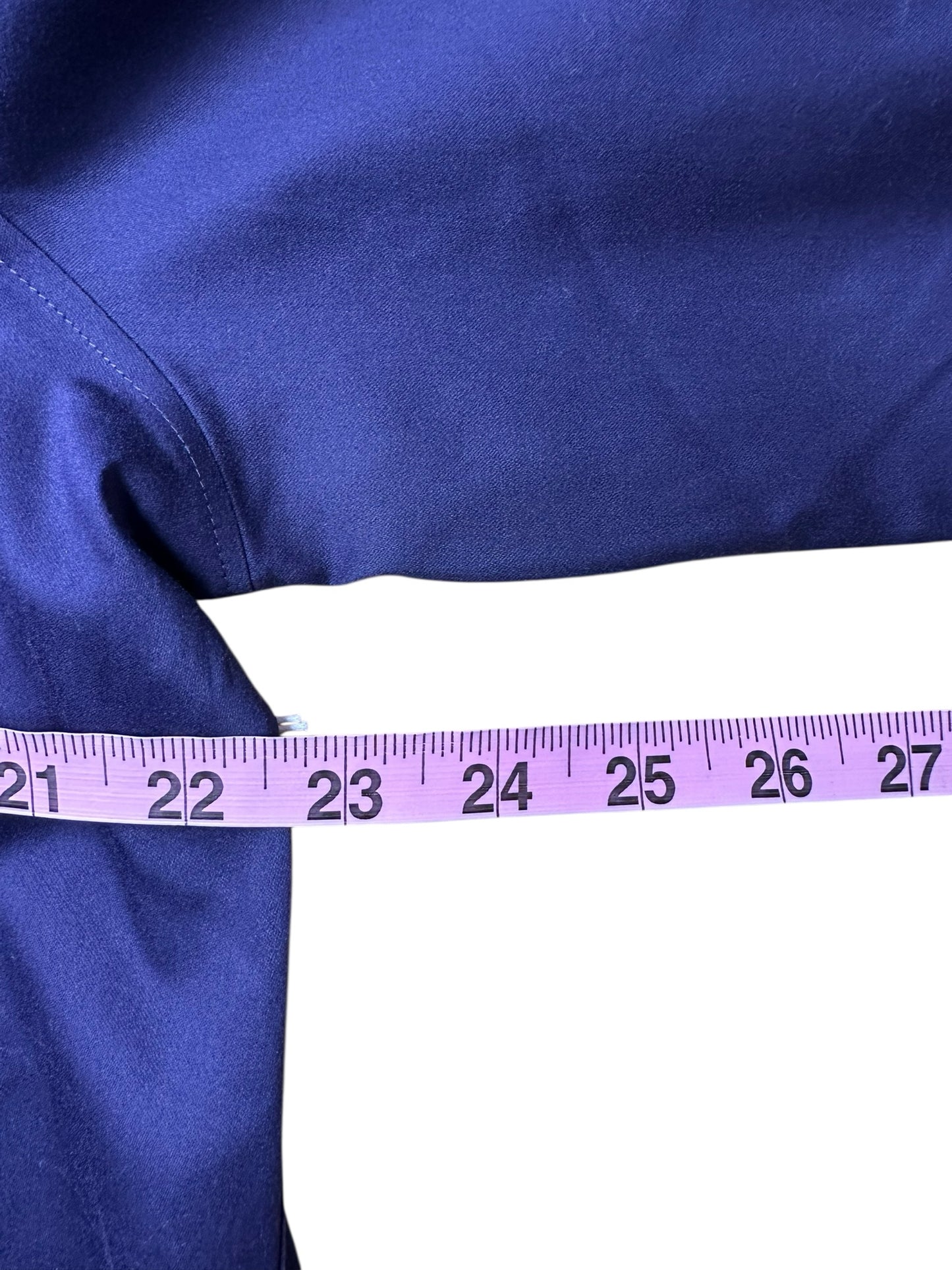 Chico's NWT Purple No Iron Button-Down Shirt Size 14