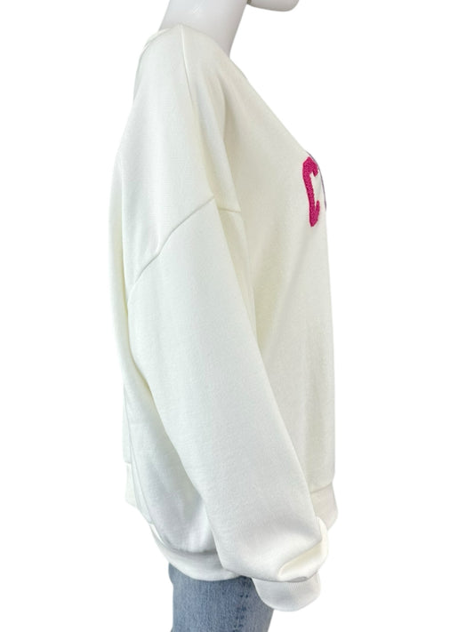 Z SUPPLY NWT Cheers Sweatshirt Size L