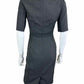 ANTONIO MELANI Black Tweed Mini Dress Size 0 BASE