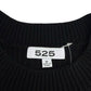 525 Black 100% Cotton Sweater Tank Size M