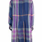 CP Shades x FREE PEOPLE Navy Plaid Dress Size S