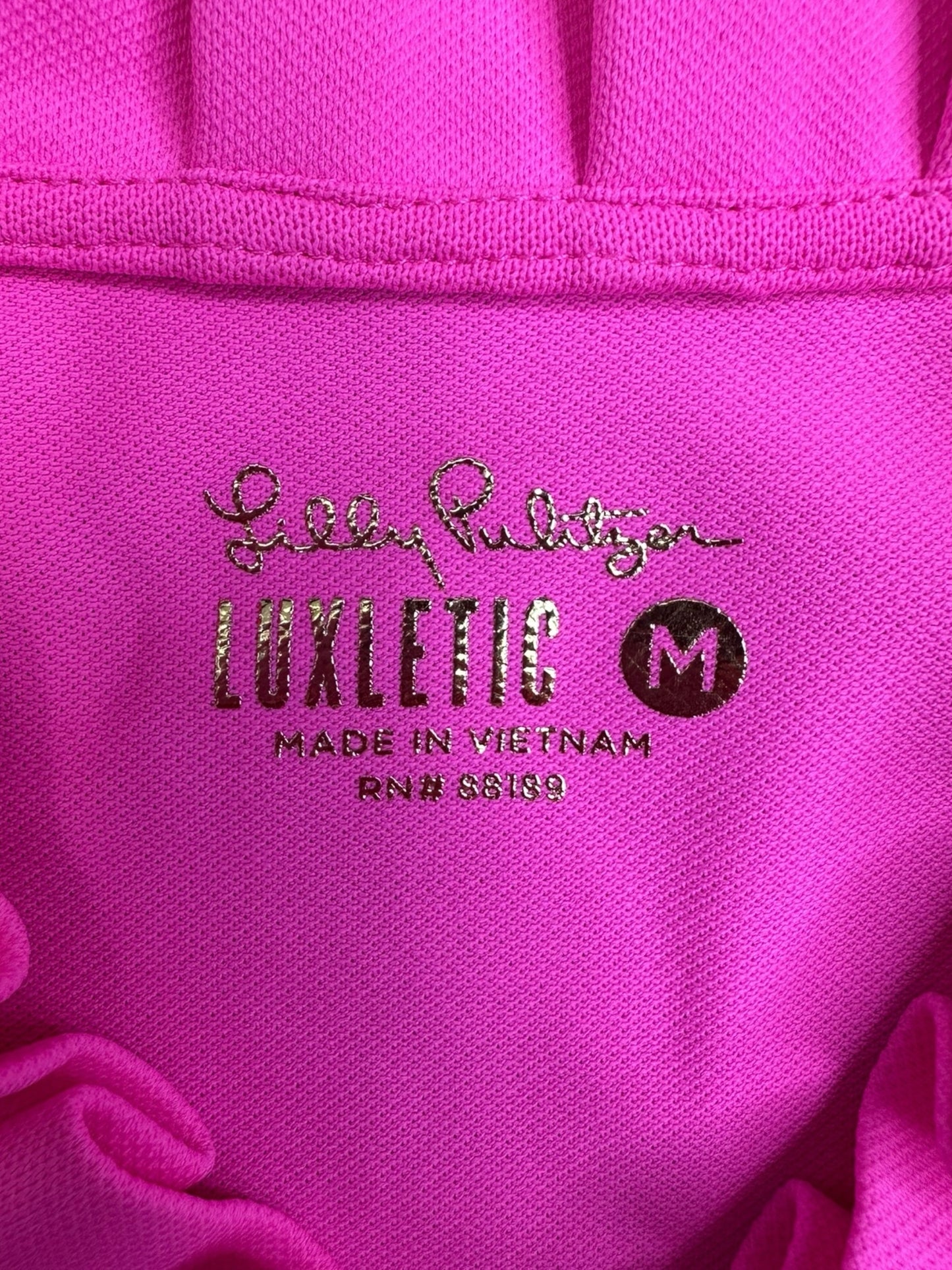 Lilly Pulitzer Hot Pink Long Sleeve Size M