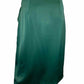 Alex Marie NWT Emerald Satin Skirt Size 10
