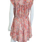 STEVE MADDEN Pink Floral Mini Dress Size L