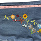 AGAPO NWT Vintage Floral Embroidered Overalls Size M