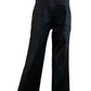 PAIGE Black Fog Luxe Coating NELLIE Trousers Size 29