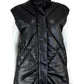 Abercrombie & Fitch Black Leather Puffer Vest Size XS