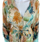 Spell Multicolor Floral Button-Down Maxi Dress Size XS