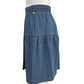 Tommy Bahama Blue Chambray O'Lei Linen Blend Mini Size M