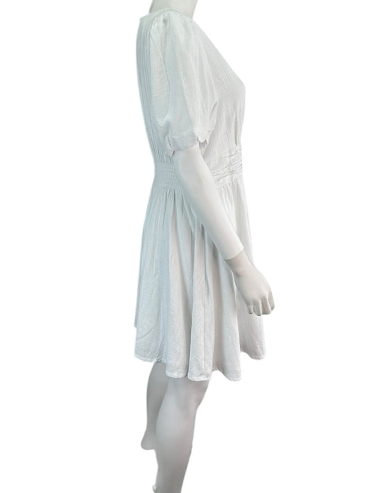 LOFT White Mini Dress Size 8