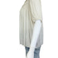 ULLA JOHNSON Sheer White Ruffle Blouse Size 4