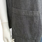 EILEEN FISHER Gray Organic Cotton Blouse Size XS