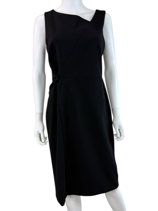 Talbots Black Cocktail Midi Dress Size 6