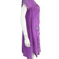 Johnny Was Purple Embroidered Dress Size M