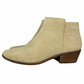 Jack Rogers Cream Suede Bailee Booties Size 9