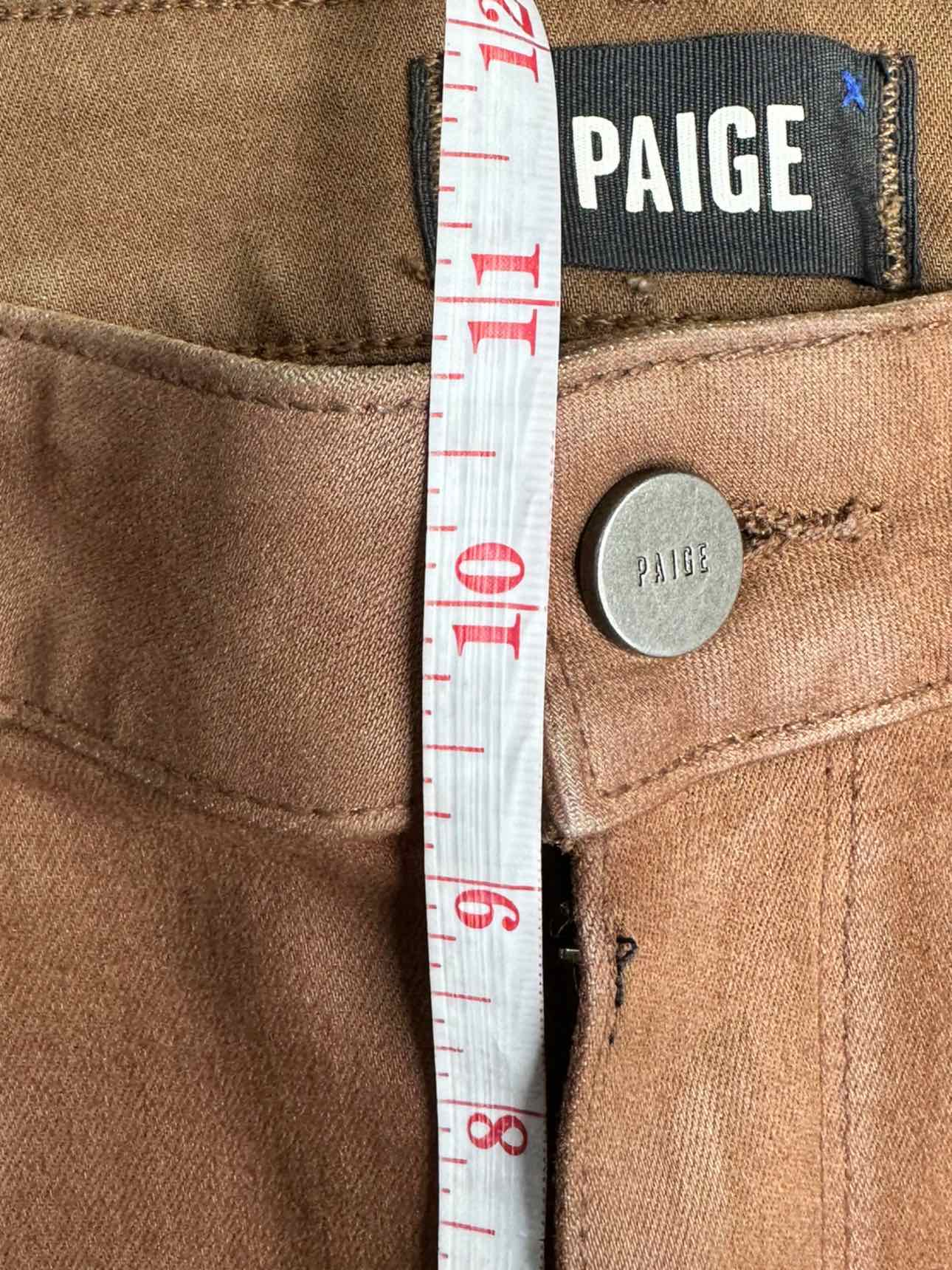 PAIGE Brown Coated CINDY Jeans Size 29