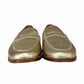 J. Crew Ryan Gold Penny Loafer Size 9.5