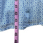Roller Rabbit Blue 100% Cotton Midi Dress Size M