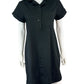 J. Crew Black 100% Cotton Shirt Dress Size MP