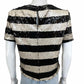 The Room NWT Striped Sequin Top Size M