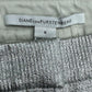 Diane von Furstenberg 100% Silk Metallic Shorts Size 6