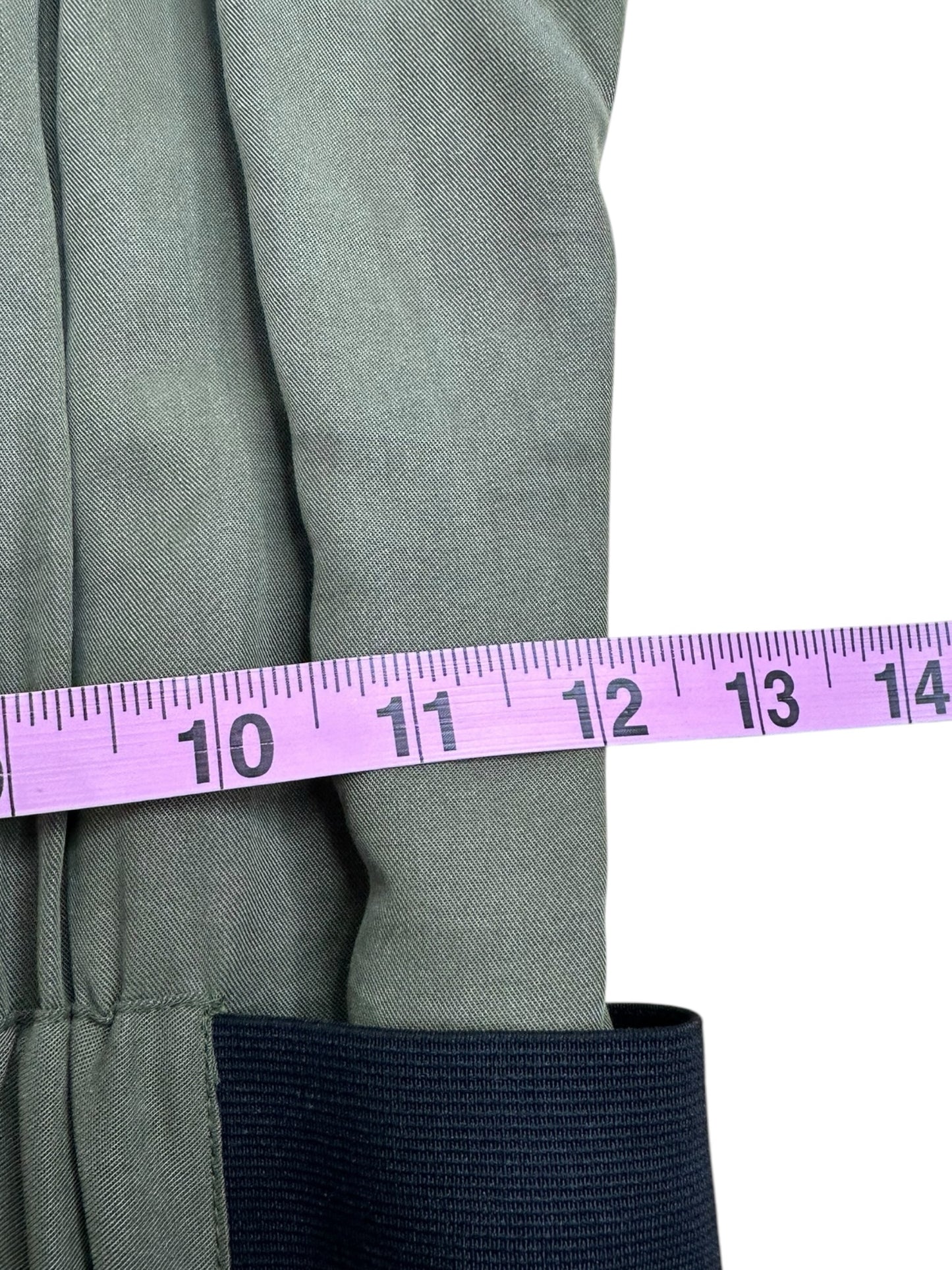 maeve Army Green Jumpsuit Size 2
