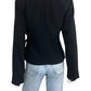 & other stories Black Wrap Jacket Size 10