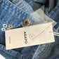 AGAPO NWT Vintage Floral Embroidered Overalls Size M