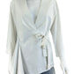 LAFAYETTE 148 NEW YORK White Poplin Top Size 12