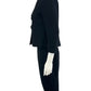 TAHARI Black Skirt Suit Size 4